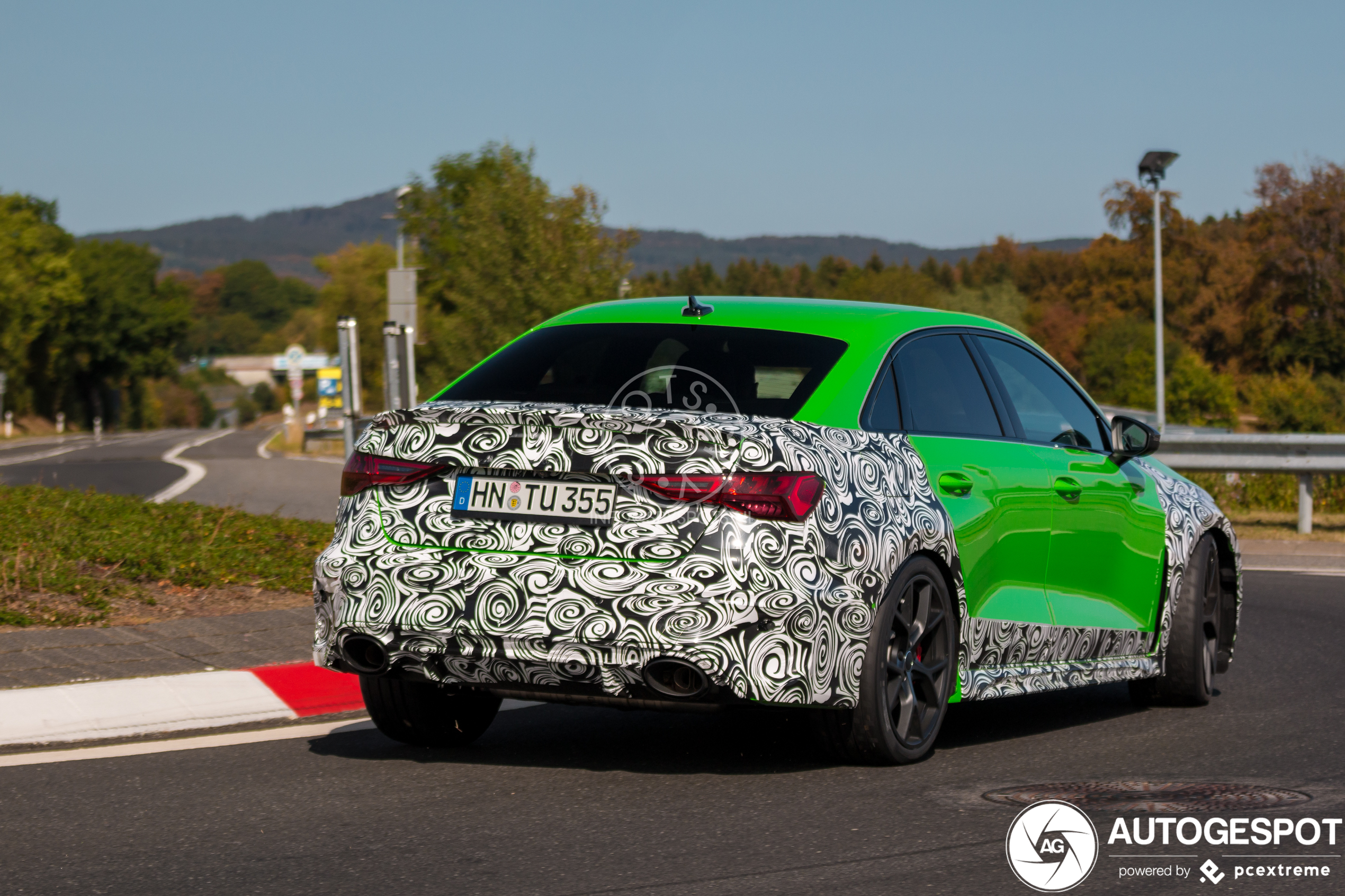 Spyshots: Audi RS3 Sedan heeft nu al lekker kleurtje