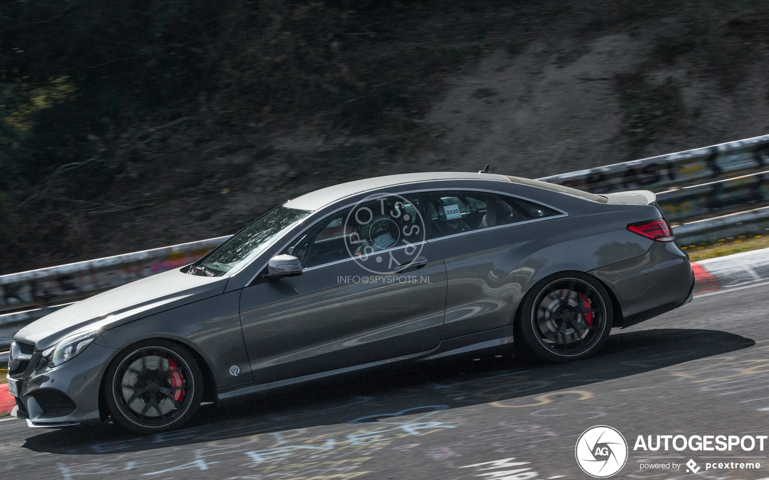 Mercedes-AMG E-klasse Coupé Mule