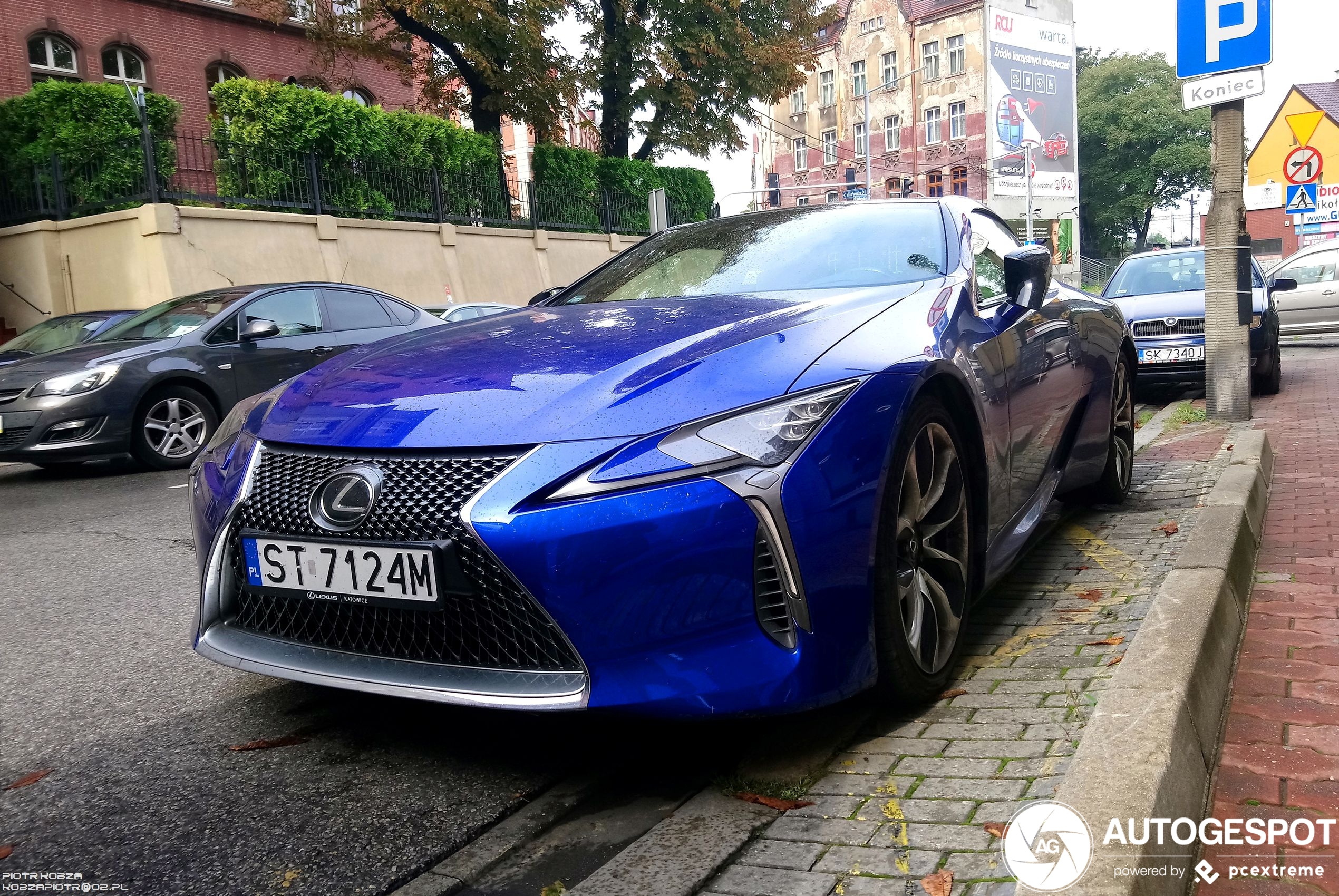 Lexus LC 500 Structural Blue Edition