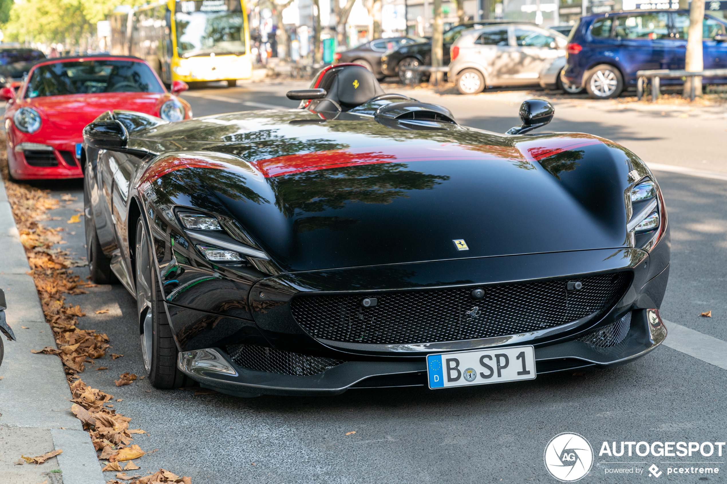 Ferrari Monza SP1 heeft toepasselijke kentekenplaat