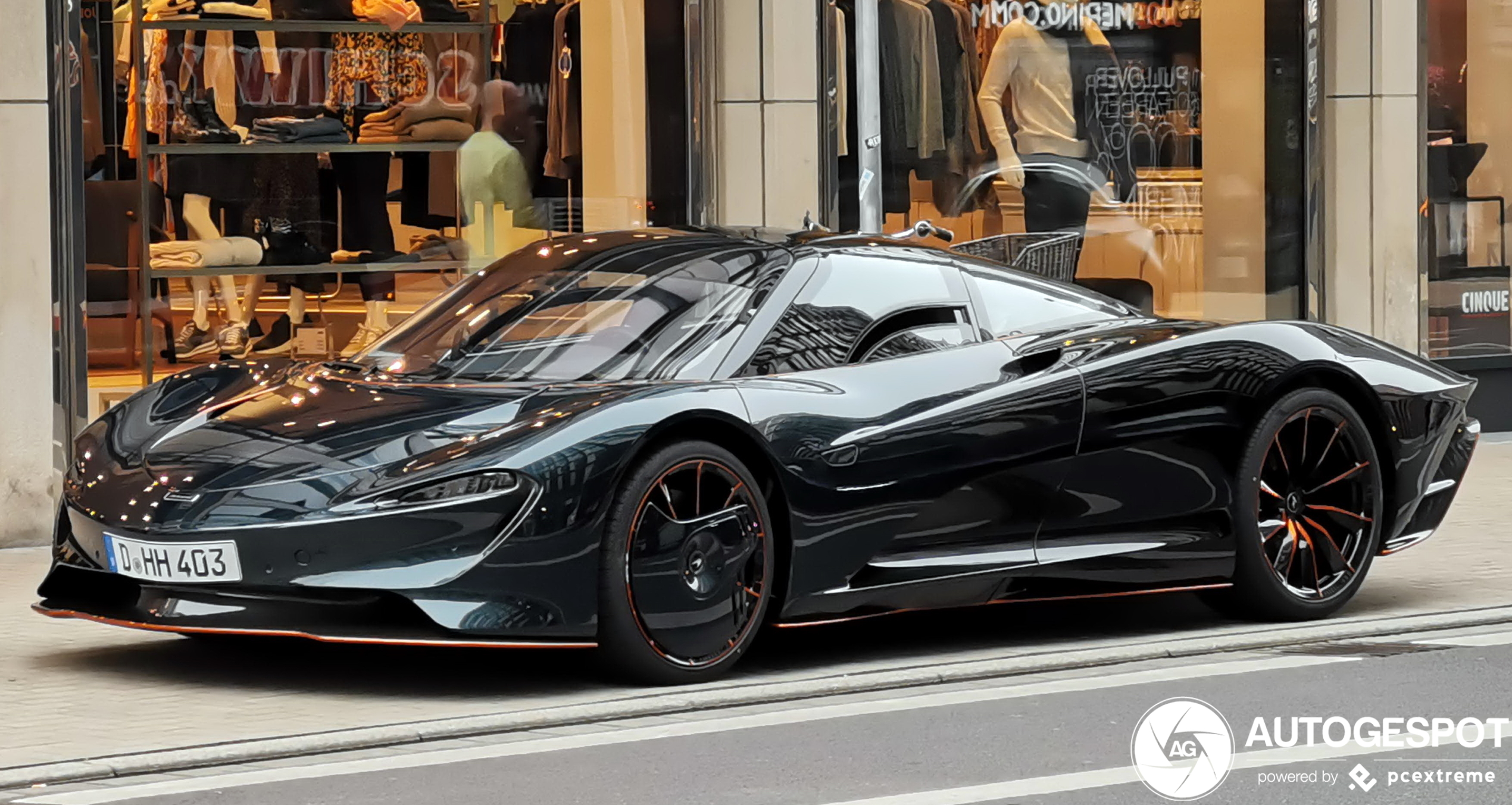 McLaren Speedtail duikt op in Düsseldorf
