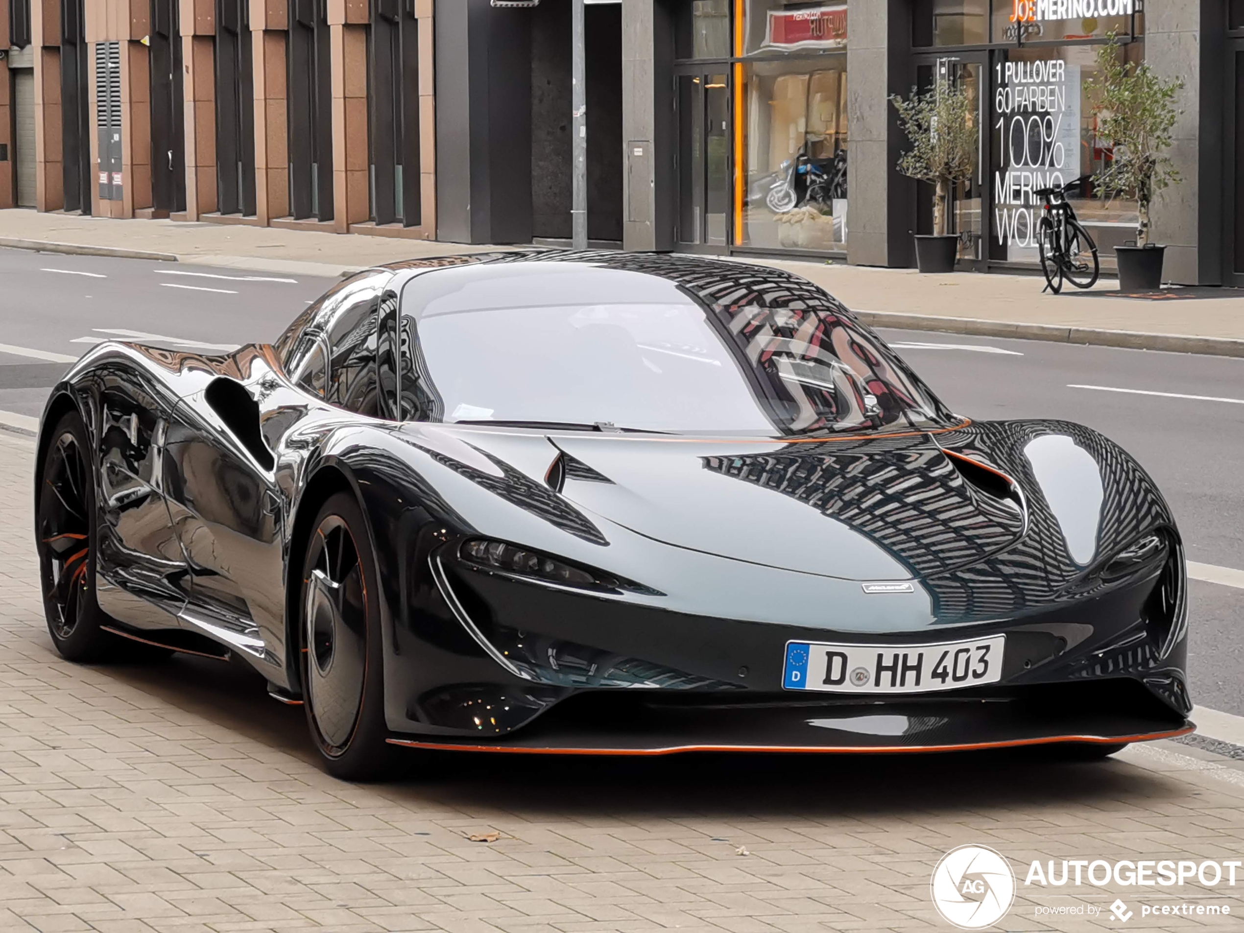 McLaren Speedtail duikt op in Düsseldorf