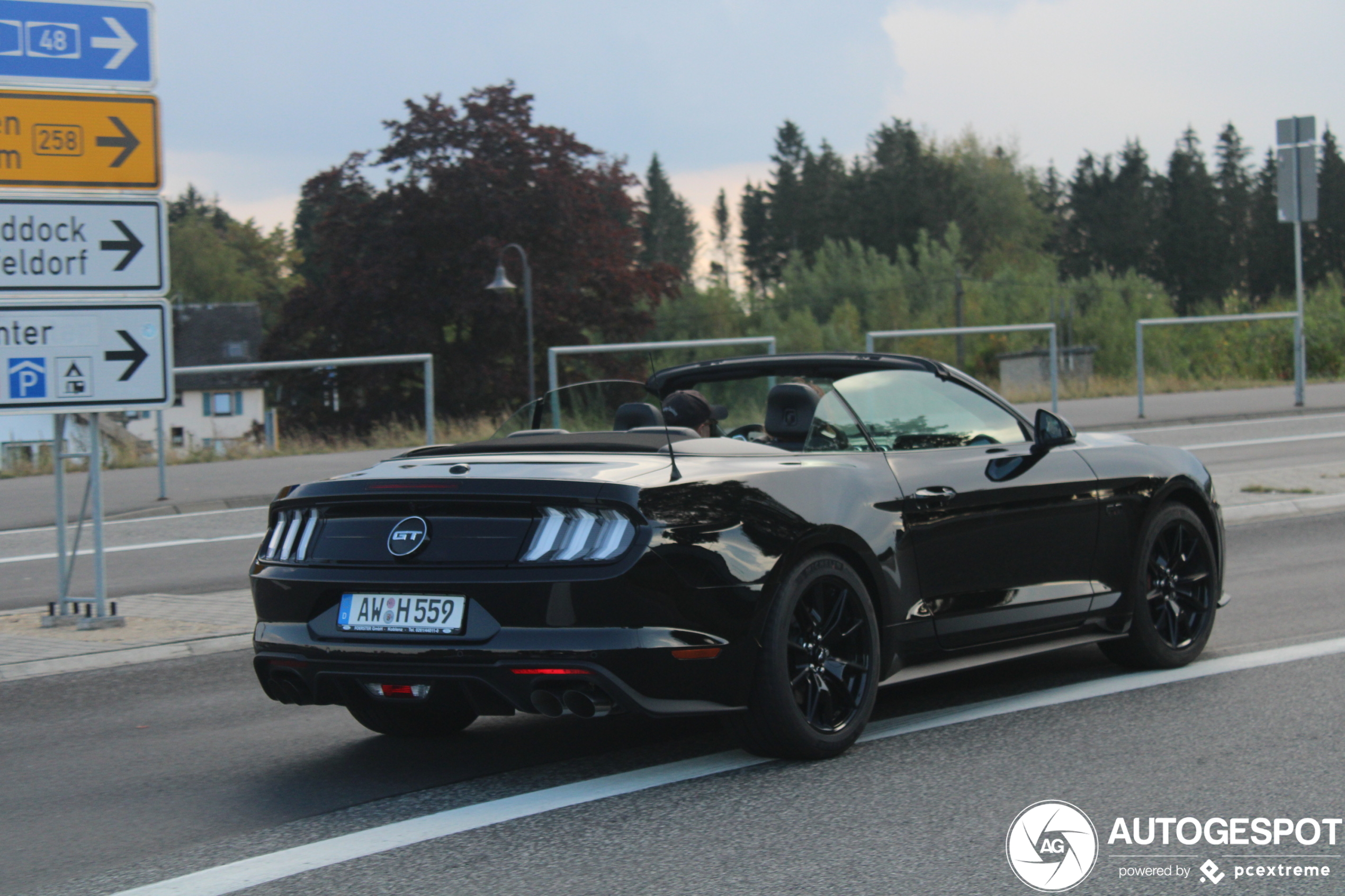 Ford Mustang GT Convertible 2018