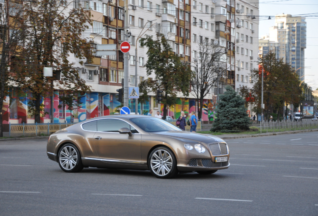 Bentley Continental GT Speed 2012