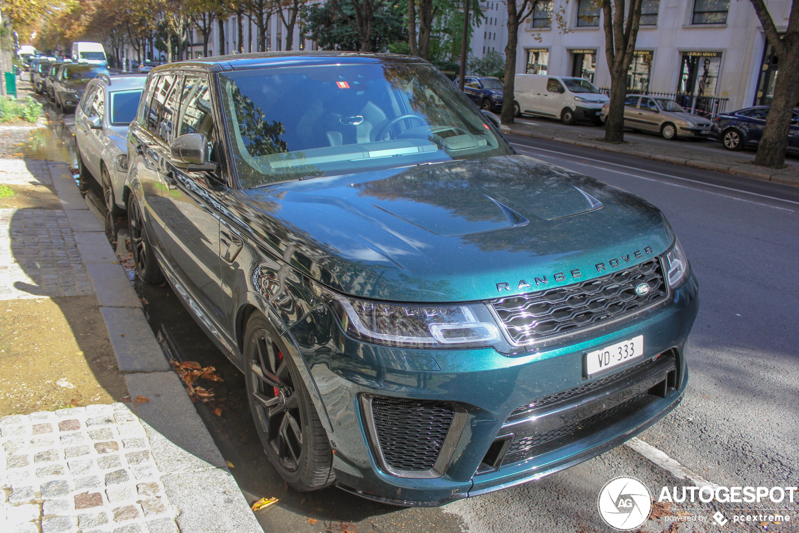 Land Rover Range Rover Sport SVR 2018