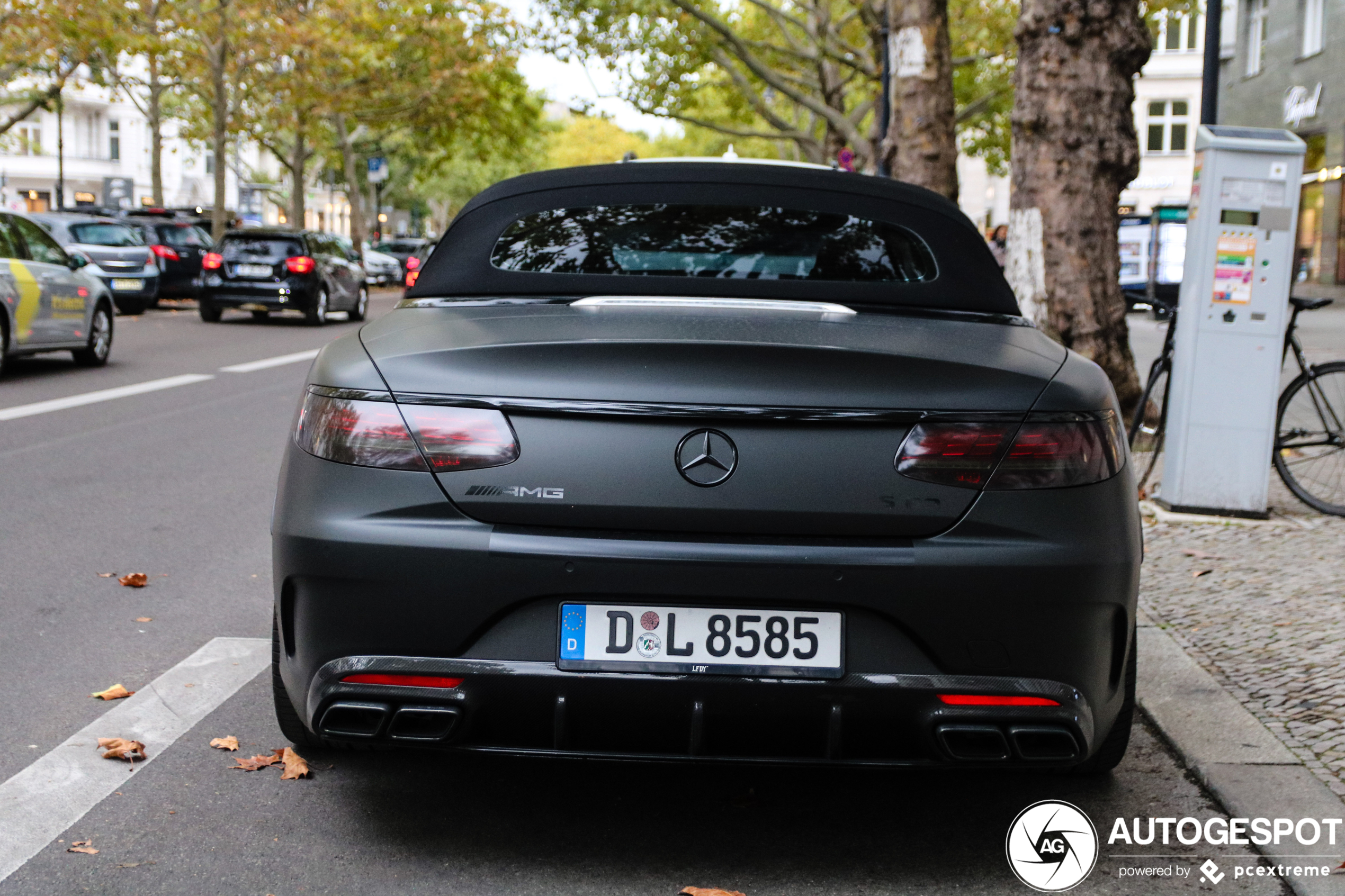 Mercedes-AMG S 63 Convertible A217 2018