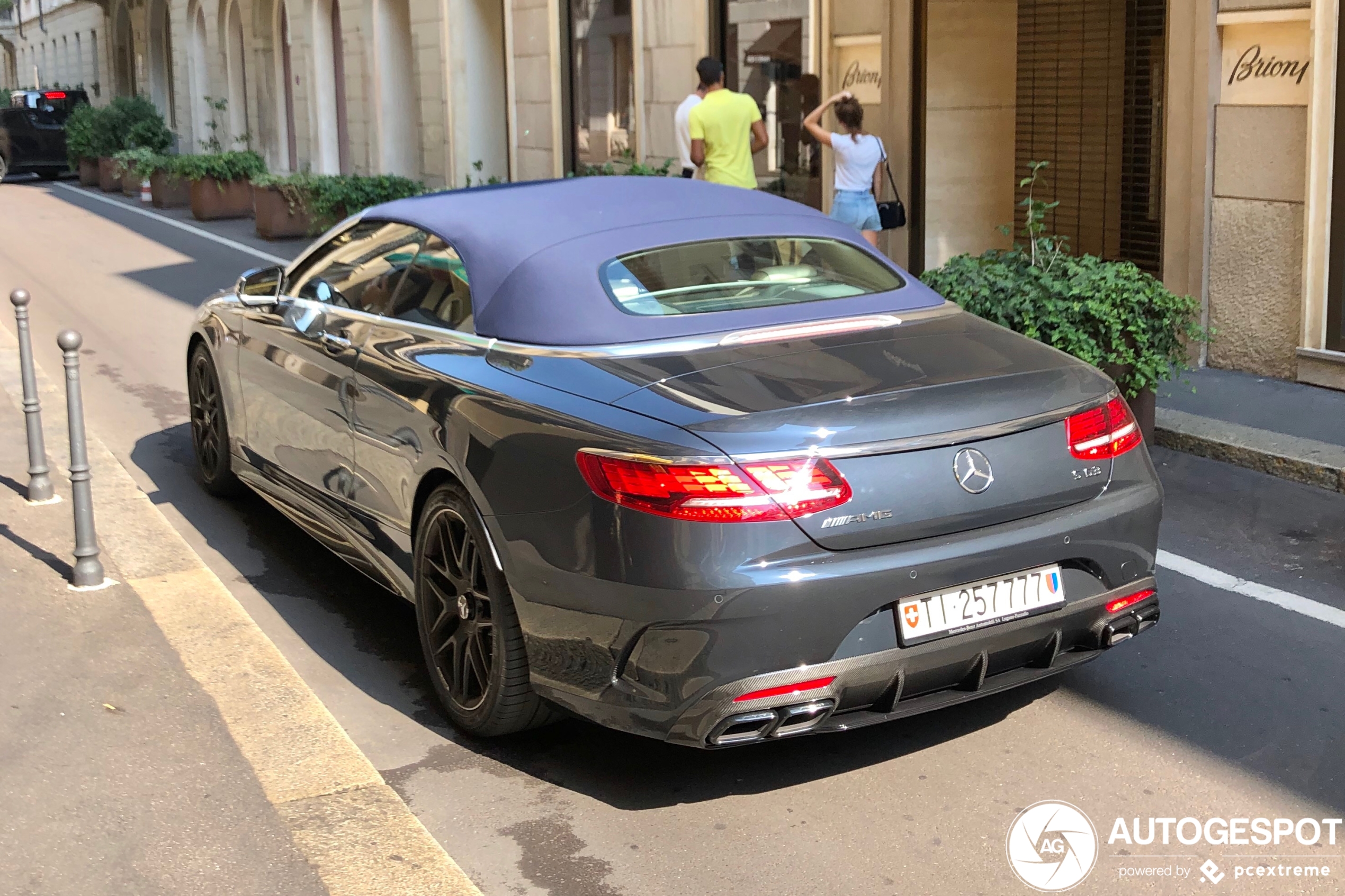 Mercedes-AMG S 63 Convertible A217 2018