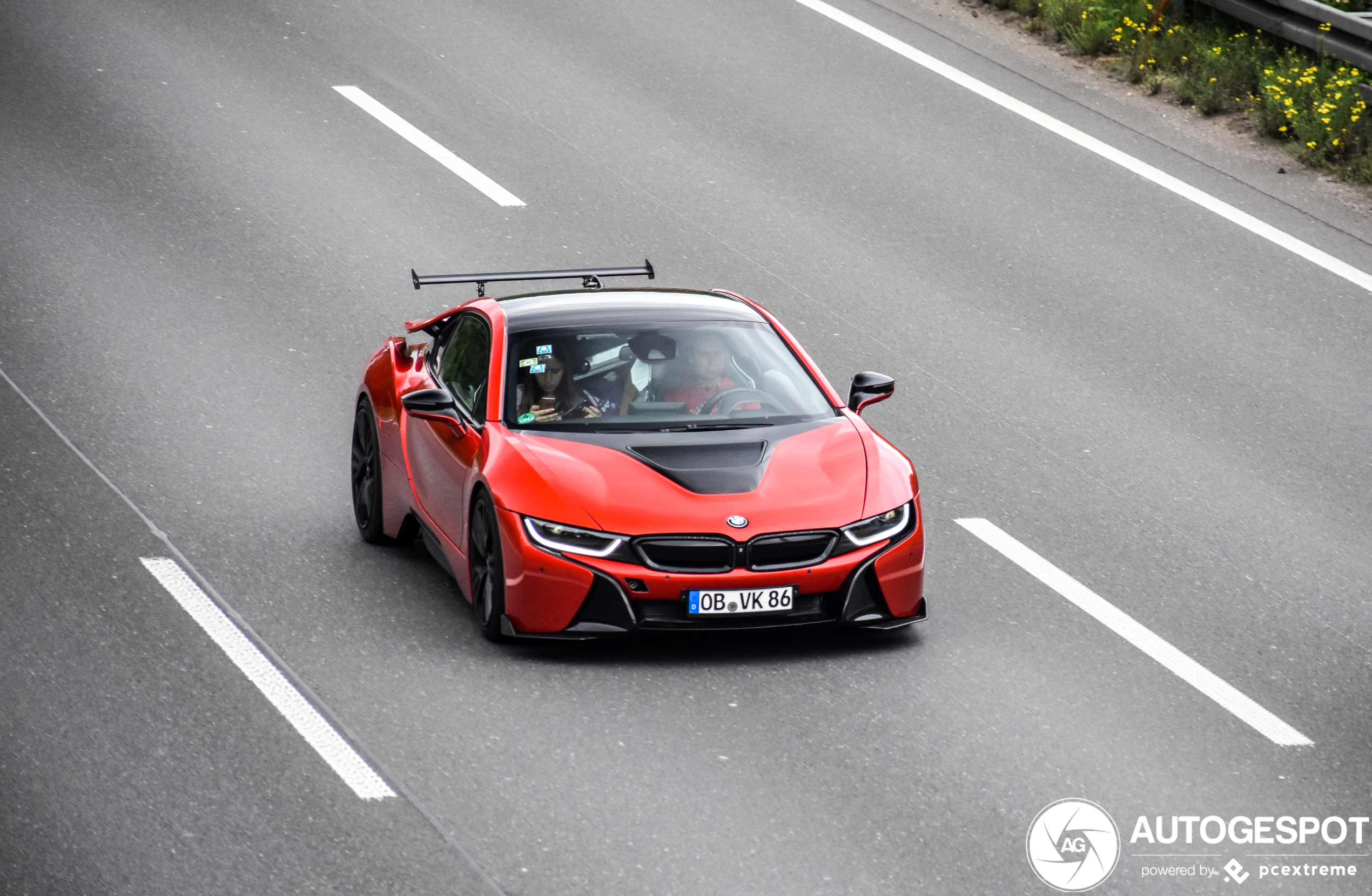 BMW i8 Protonic Red Edition