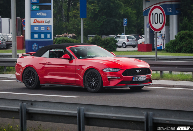 Ford Mustang GT Convertible 2018