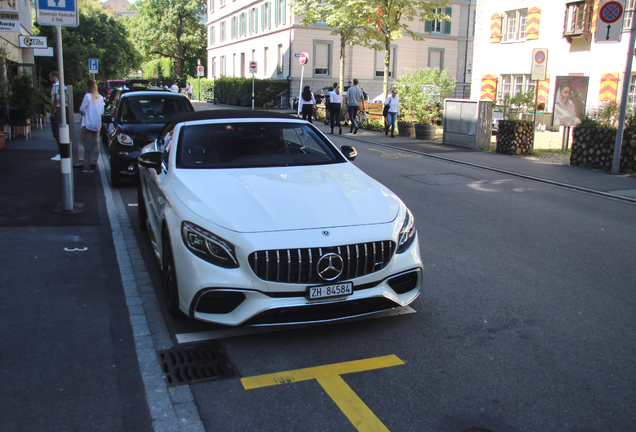 Mercedes-AMG S 63 Convertible A217 2018