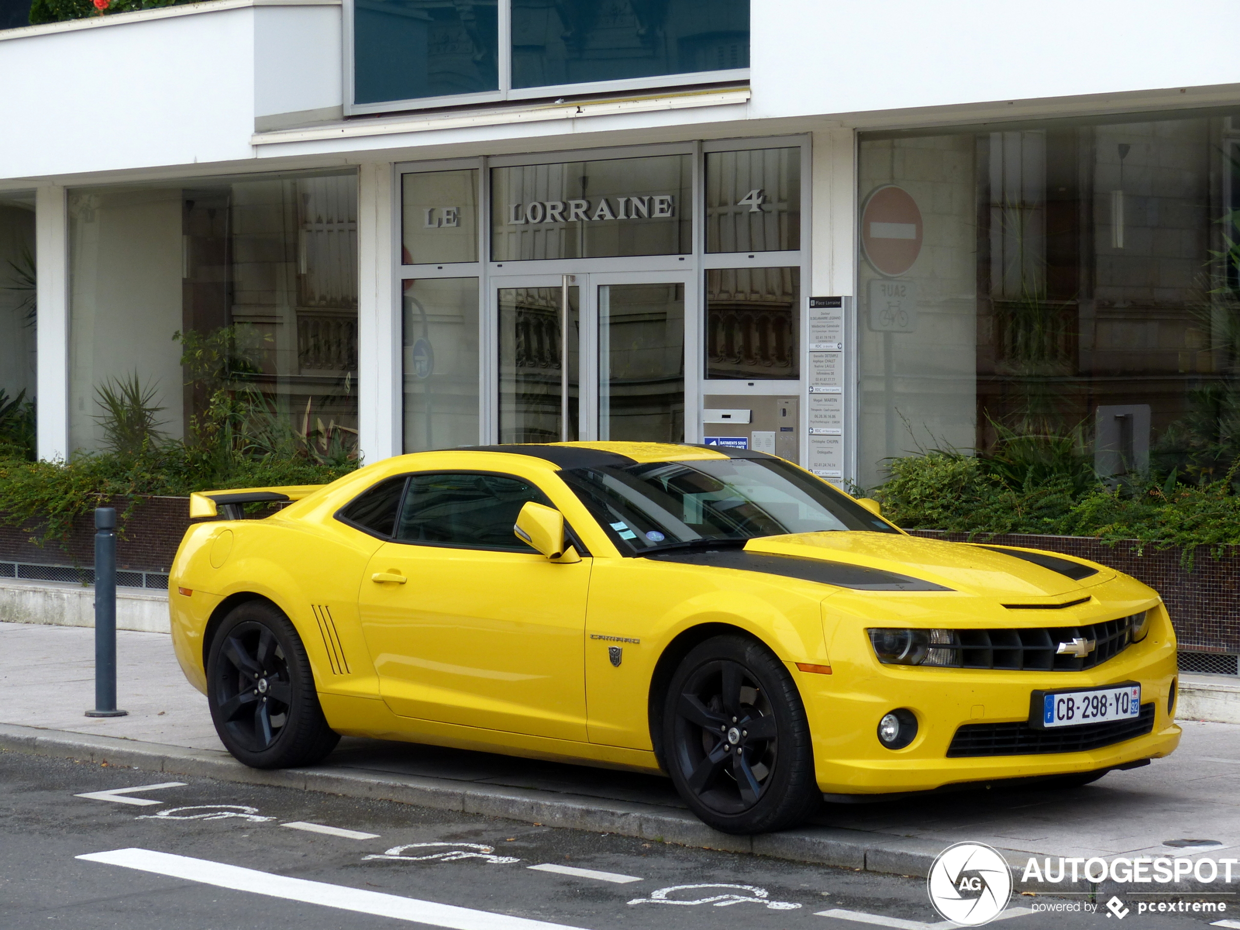 Camaro ss shop transformers edition