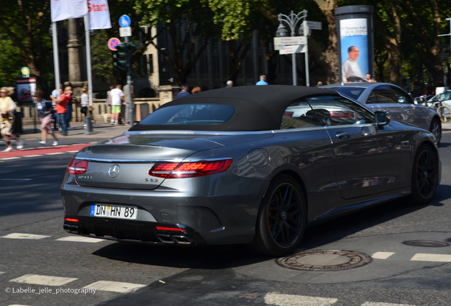 Mercedes-AMG S 63 Convertible A217 2018