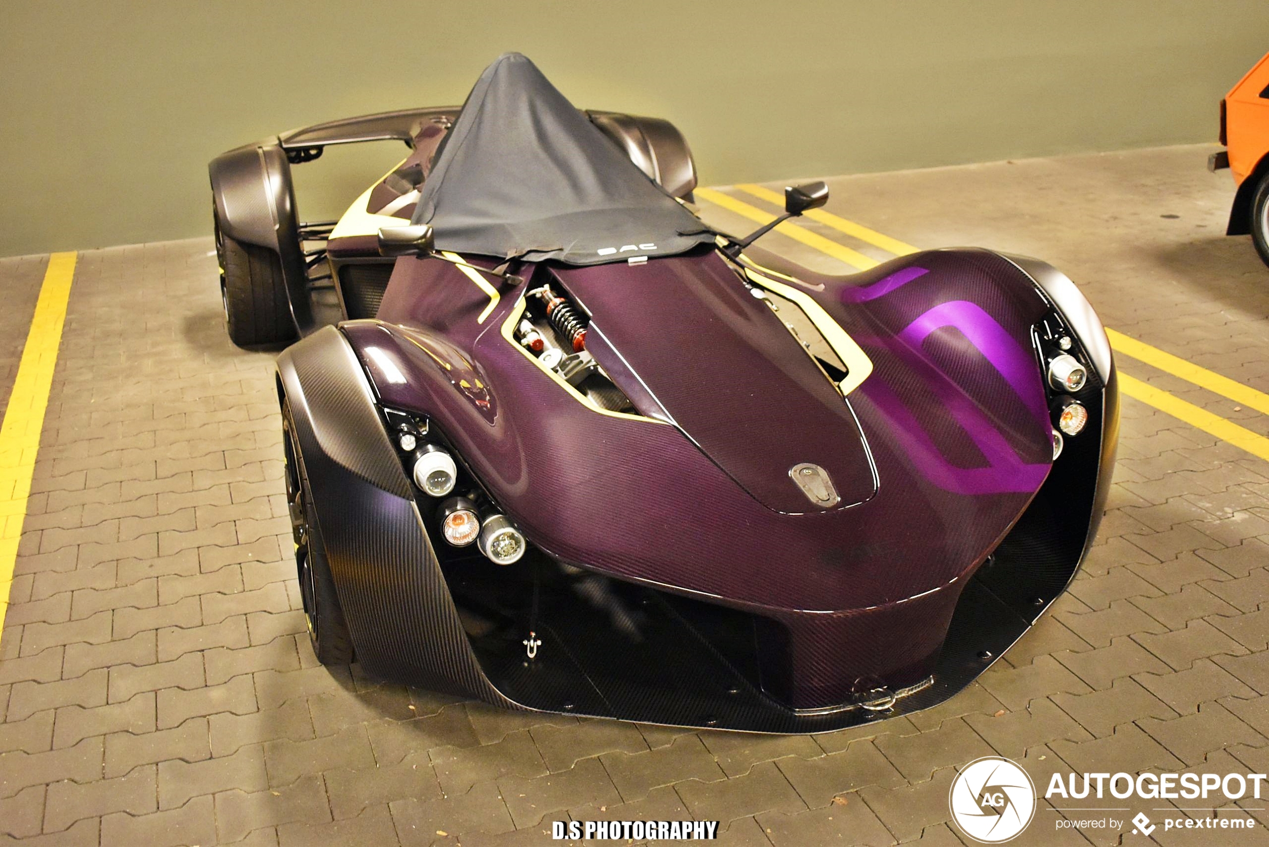 Sinds lange tijd weer eens gespot: BAC Mono