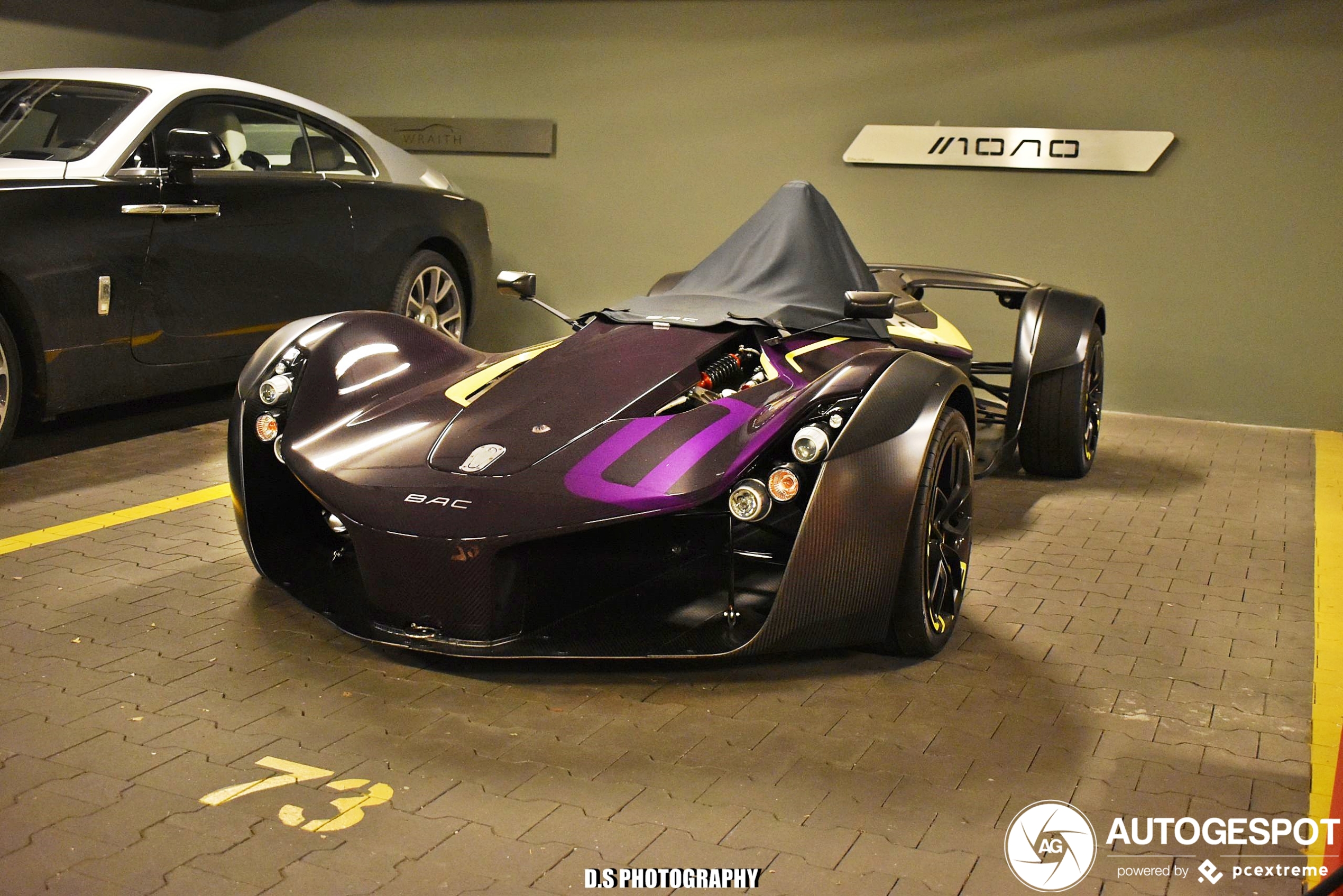 Sinds lange tijd weer eens gespot: BAC Mono