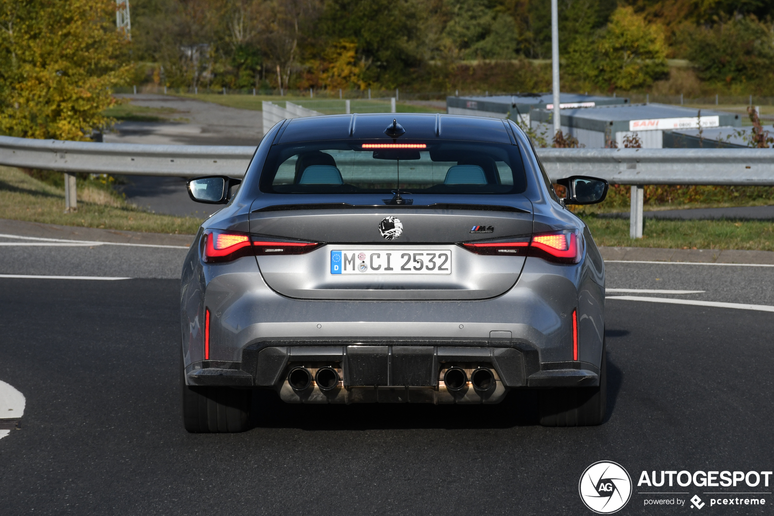 De BMW M4 G82 Coupé Competition heeft een lekker kontje