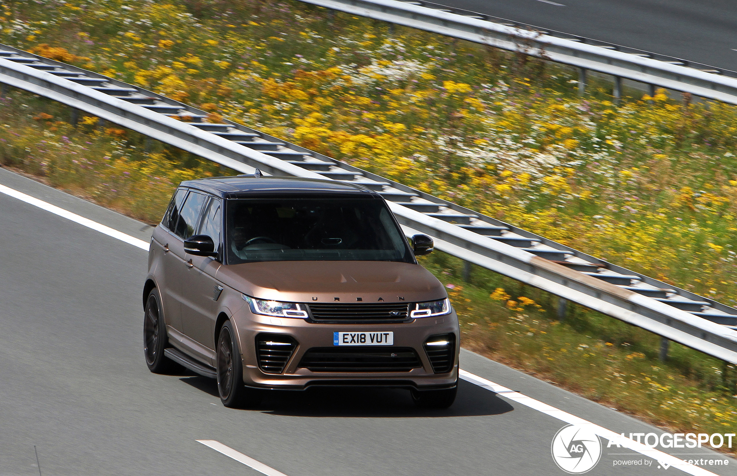 Land Rover Urban Range Rover Sport SVR 2018