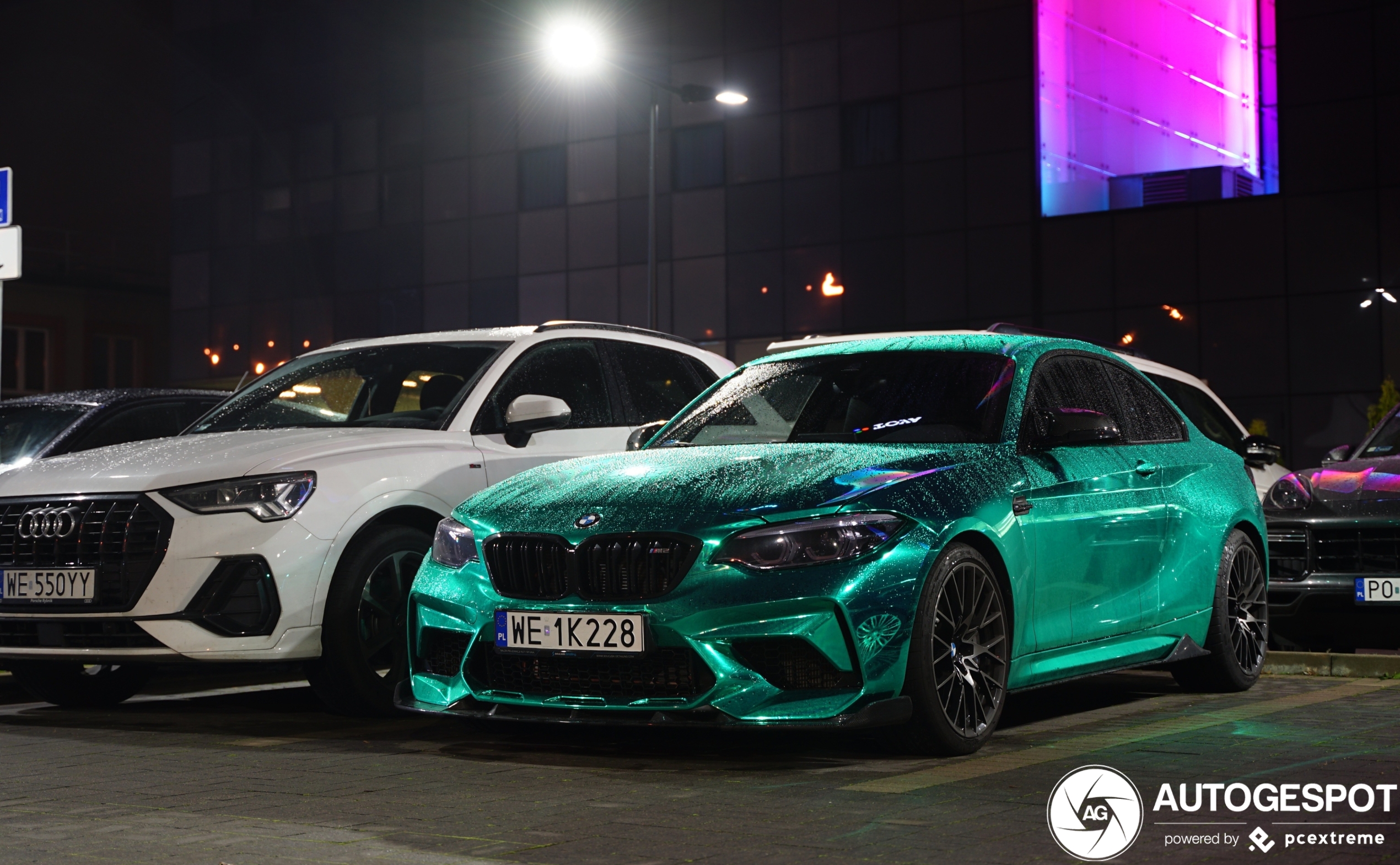 BMW M2 Competition is een kameleon in Polen