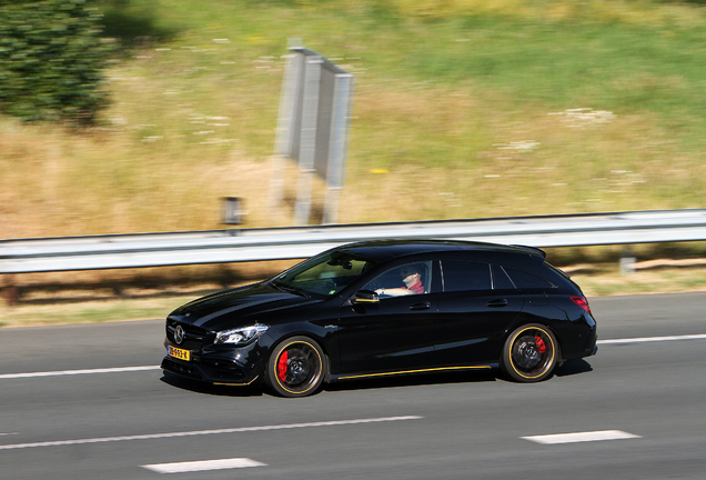 Mercedes-AMG CLA 45 Shooting Brake X117 Yellow Night Edition