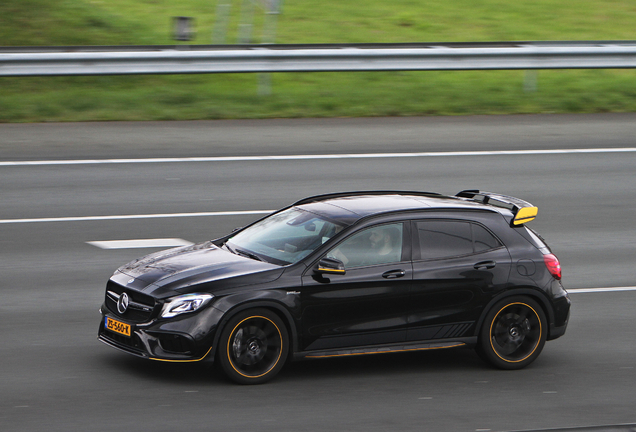 Mercedes-AMG GLA 45 X156 Yellow Night Edition