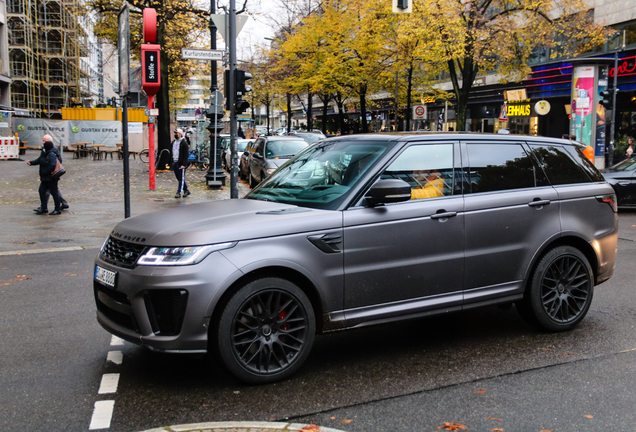 Land Rover Range Rover Sport SVR 2018