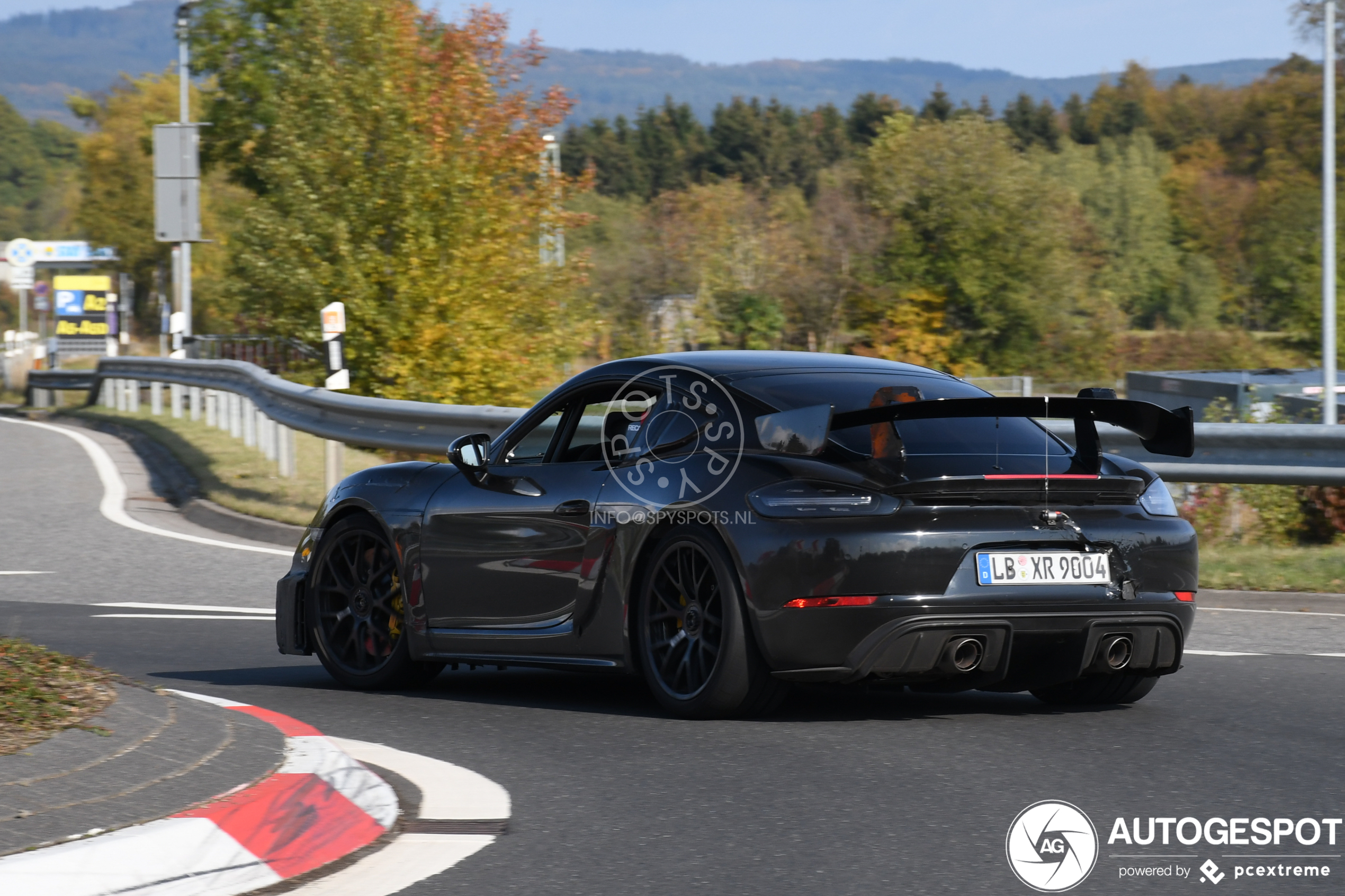Porsche Cayman GT4 RS laat zich weer zien in Nürburg