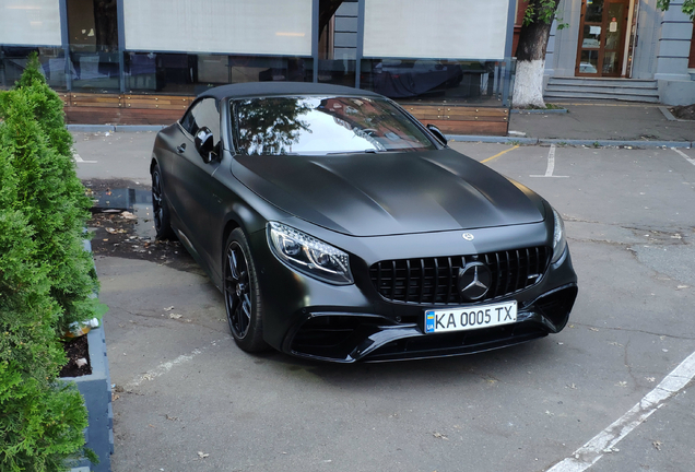 Mercedes-AMG S 63 Convertible A217 2018