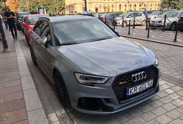 Audi RS3 Sportback 8V 2018