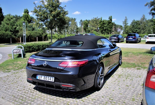 Mercedes-AMG S 63 Convertible A217 2018