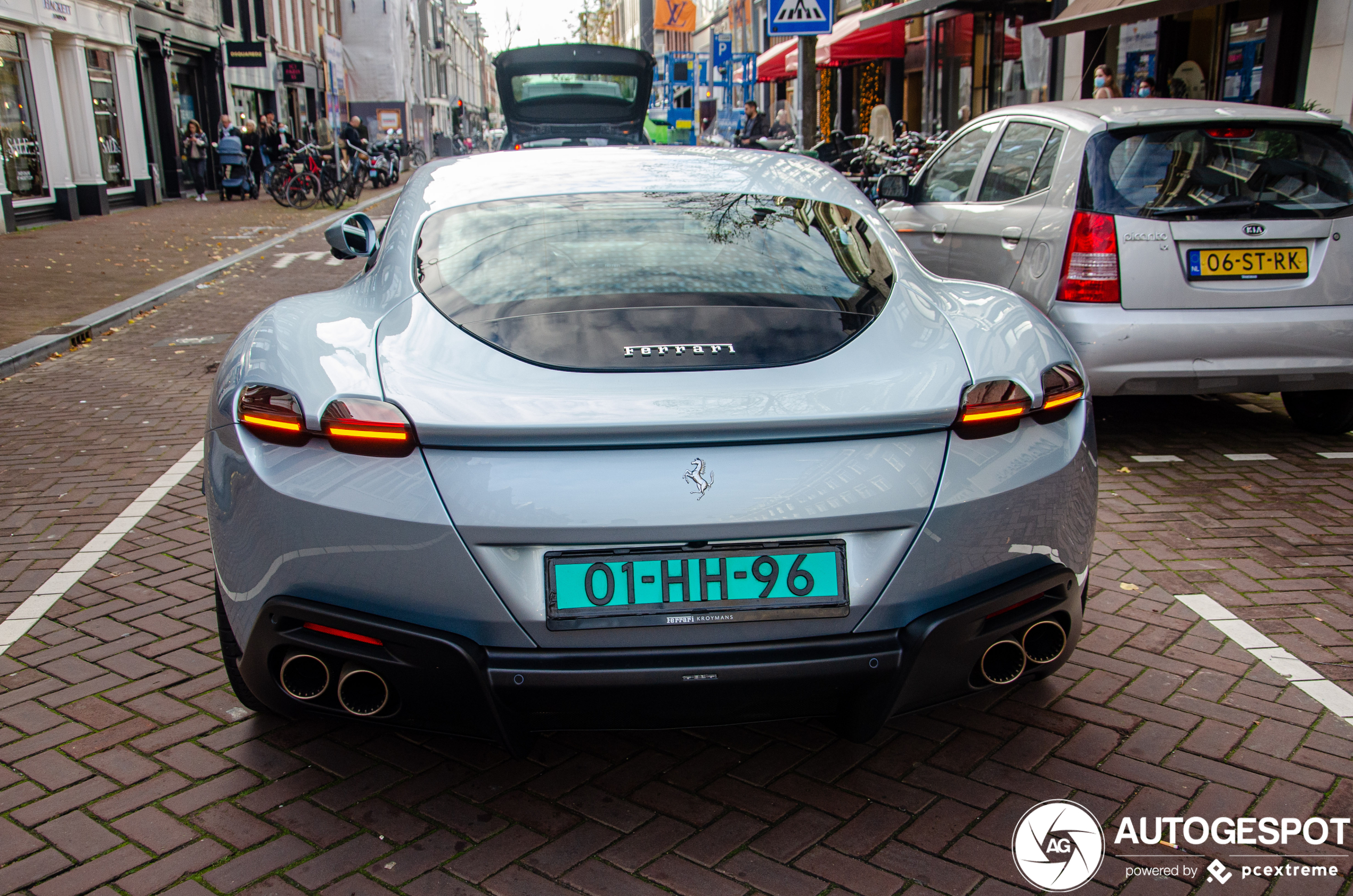 Eerste Ferrari Roma van Nederland gespot