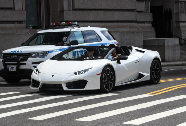 Lamborghini Huracán LP580-2 Spyder