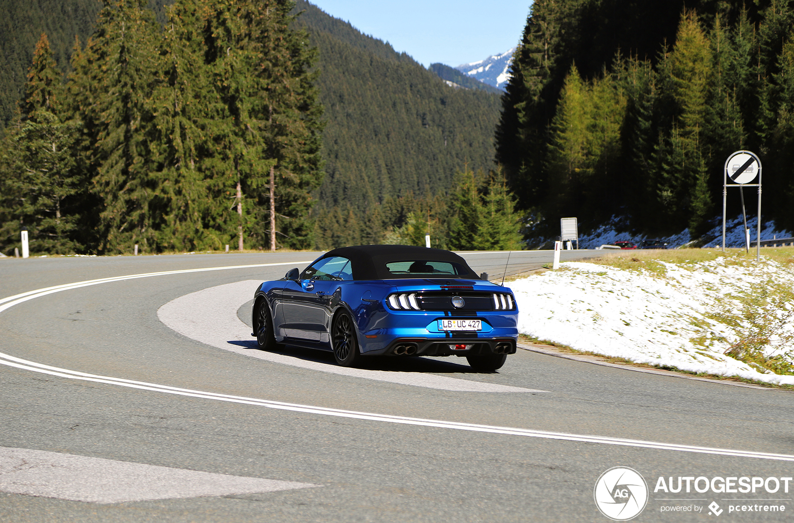 Ford Mustang GT Convertible 2018