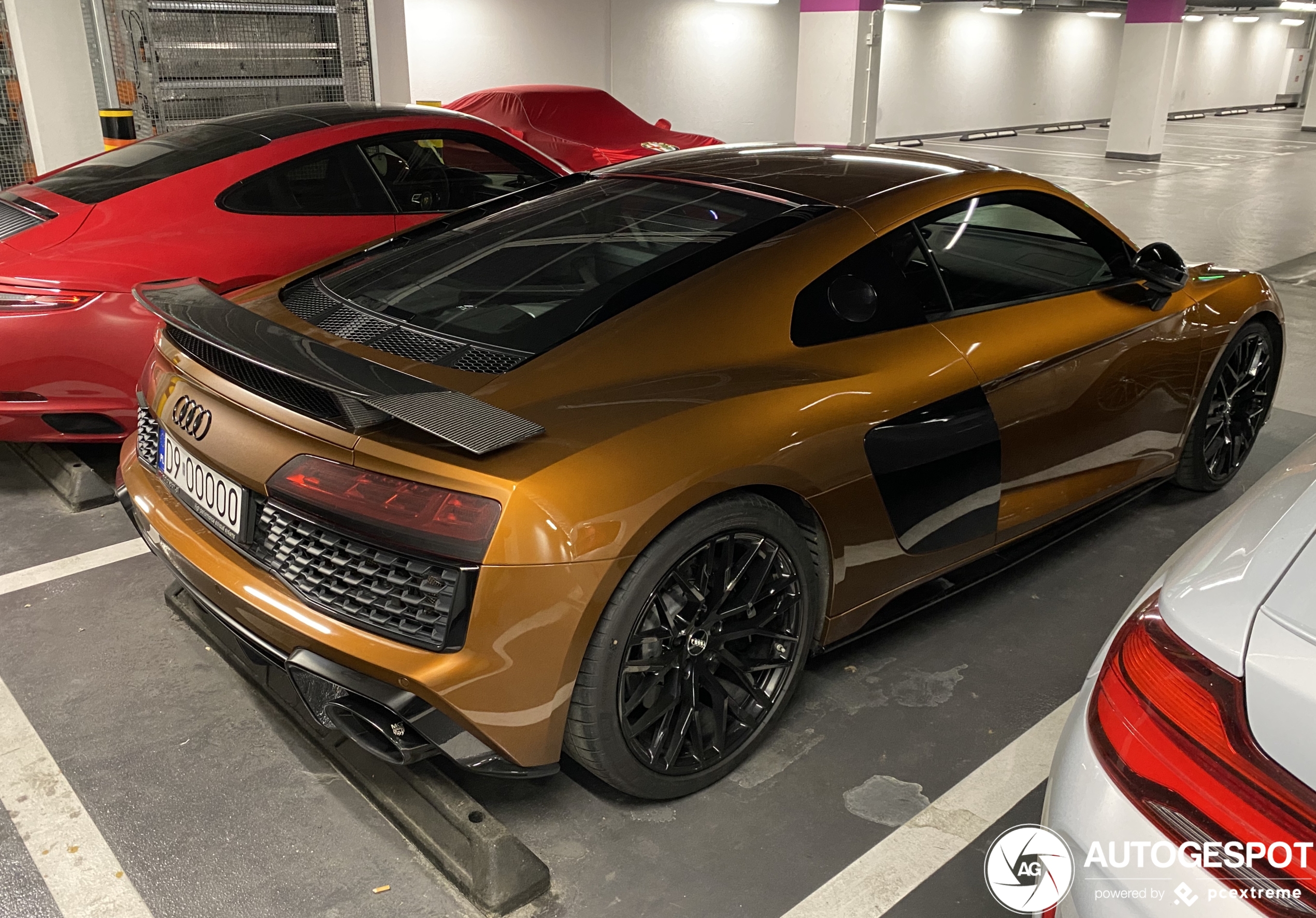 Audi R8 V10 RWD ziet er lekker uit zonder kenteken