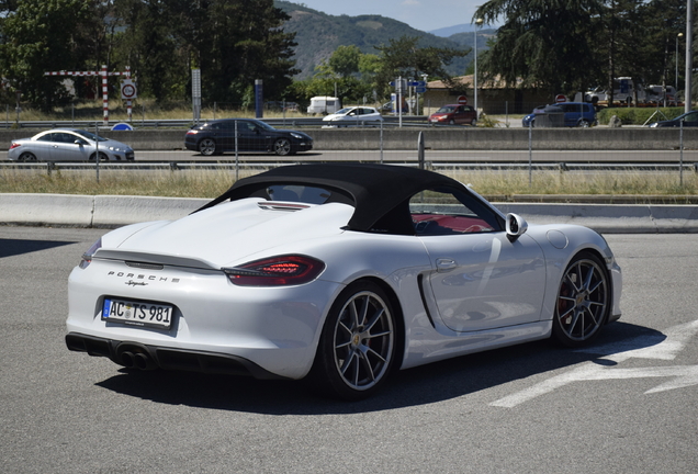 Porsche 981 Boxster Spyder