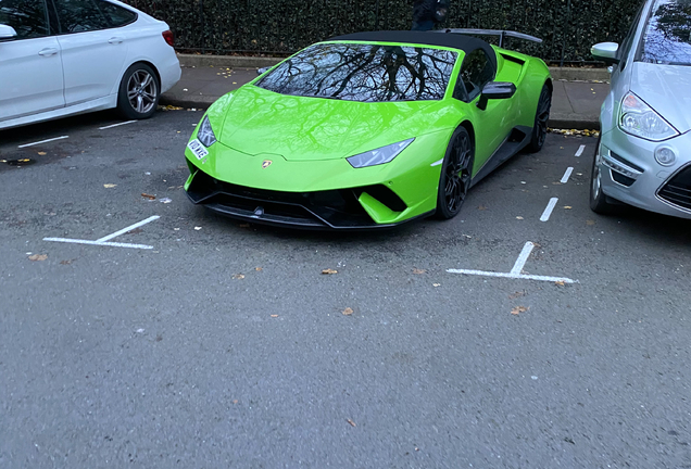 Lamborghini Huracán LP640-4 Performante Spyder