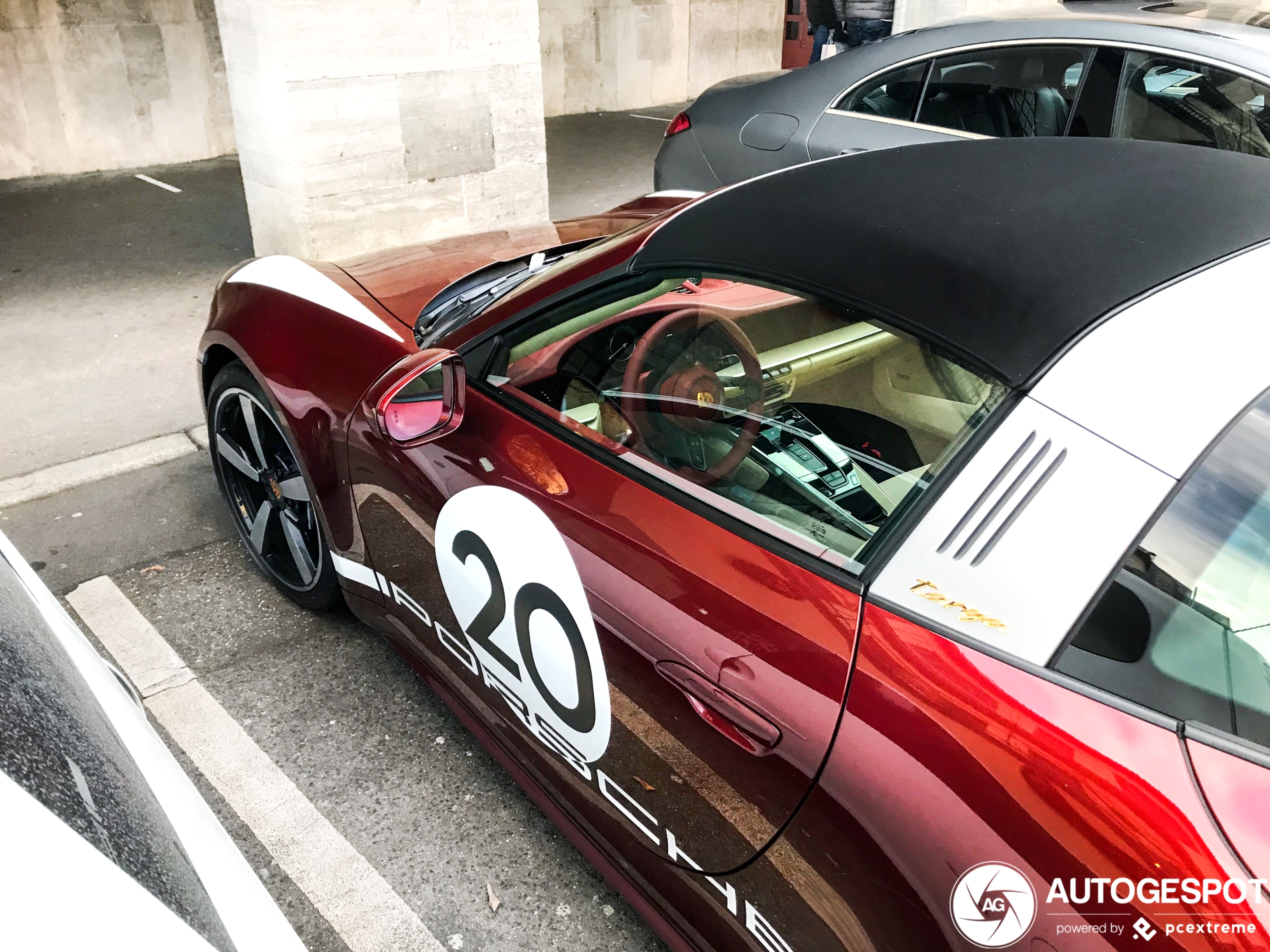 Kleine primeur gespot: Porsche 992 Targa 4S Heritage Design Edition