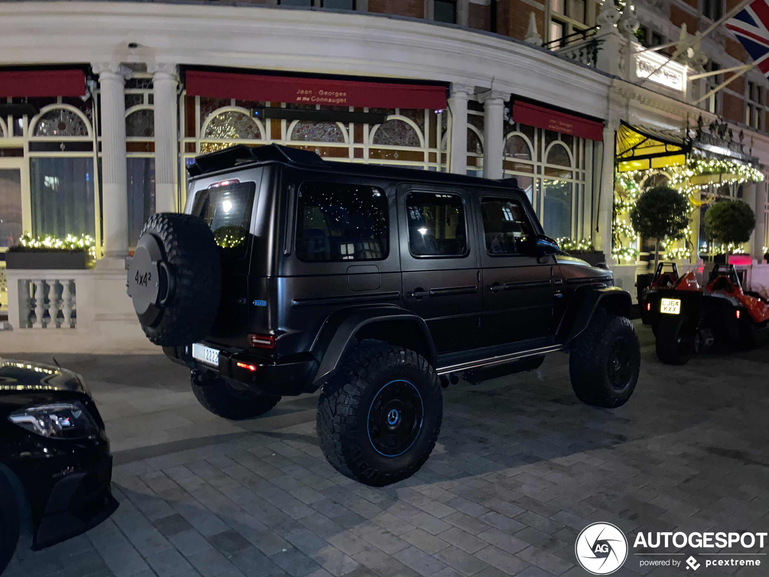 Aan deze Mercedes-AMG G 63 werd flink geknutseld