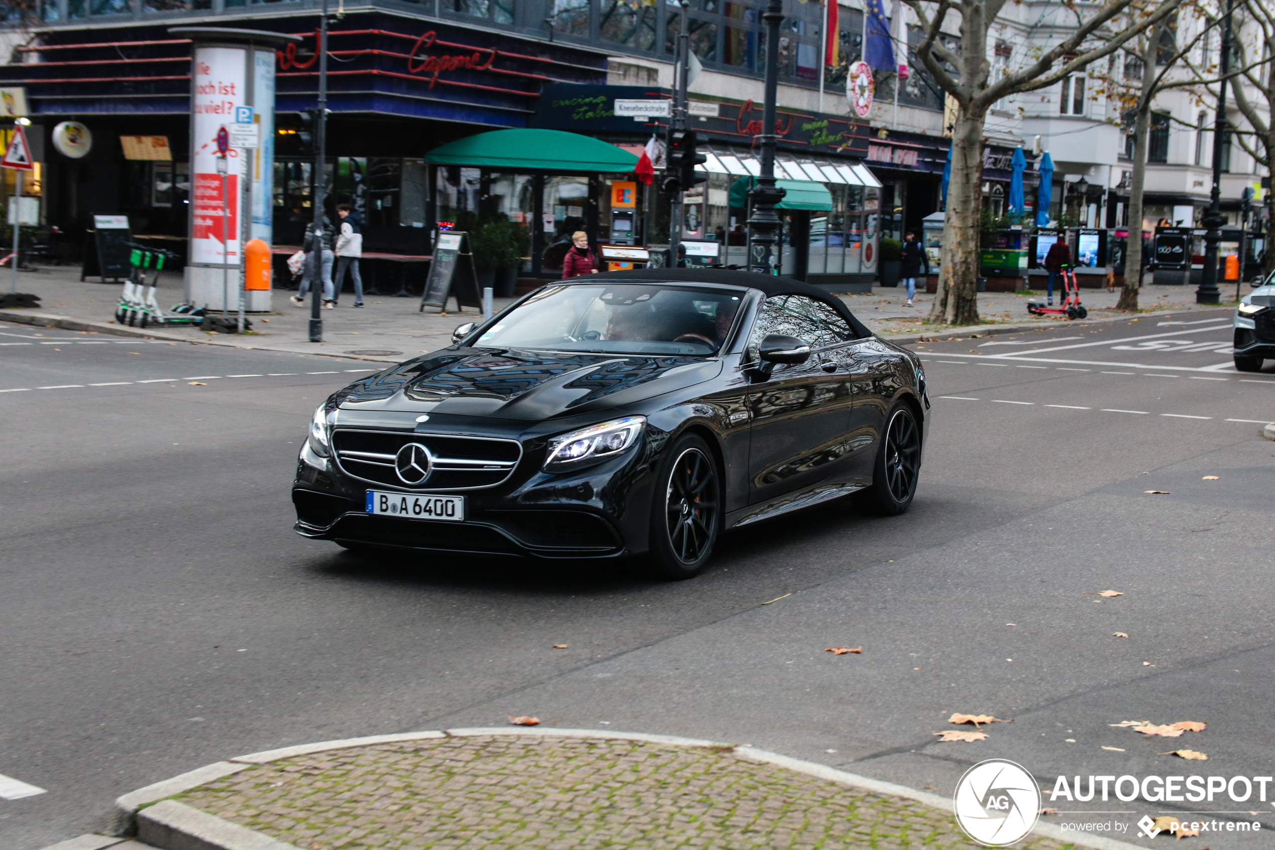 Mercedes-AMG S 63 Convertible A217