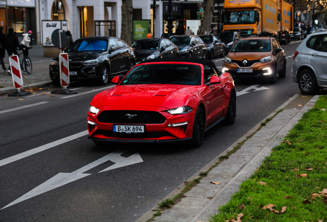 Ford Mustang GT Convertible 2018