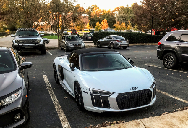 Audi R8 V10 Plus Spyder 2017