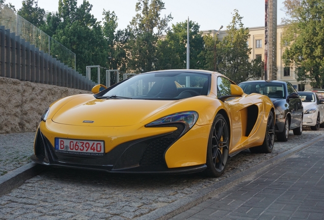 McLaren 650S Spider