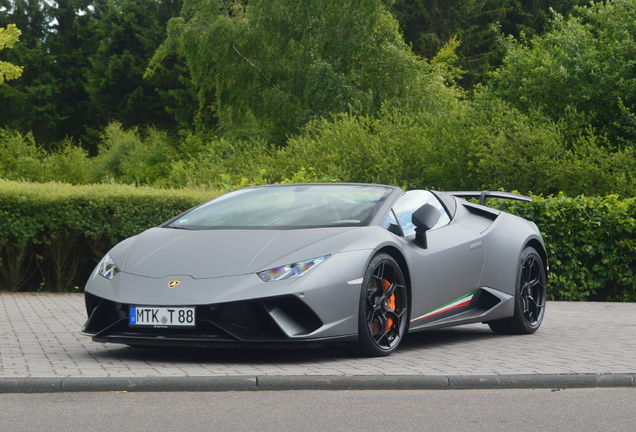 Lamborghini Huracán LP640-4 Performante Spyder