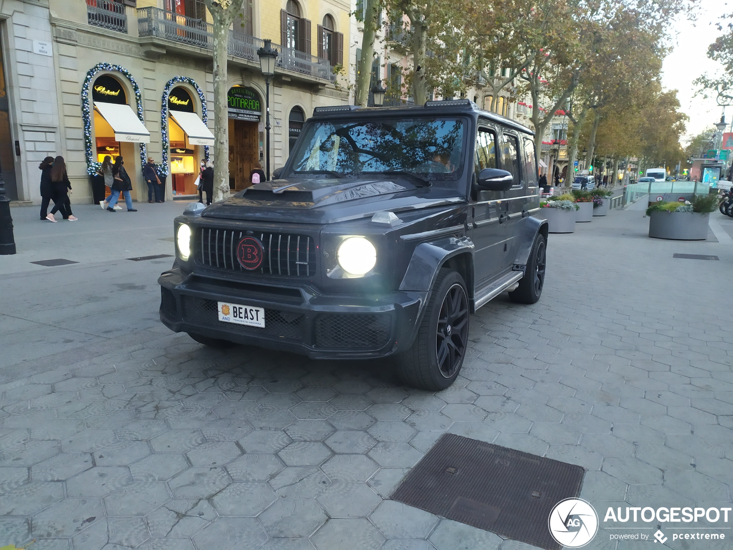 Mercedes-AMG Brabus G B40-700 Widestar W463 2018