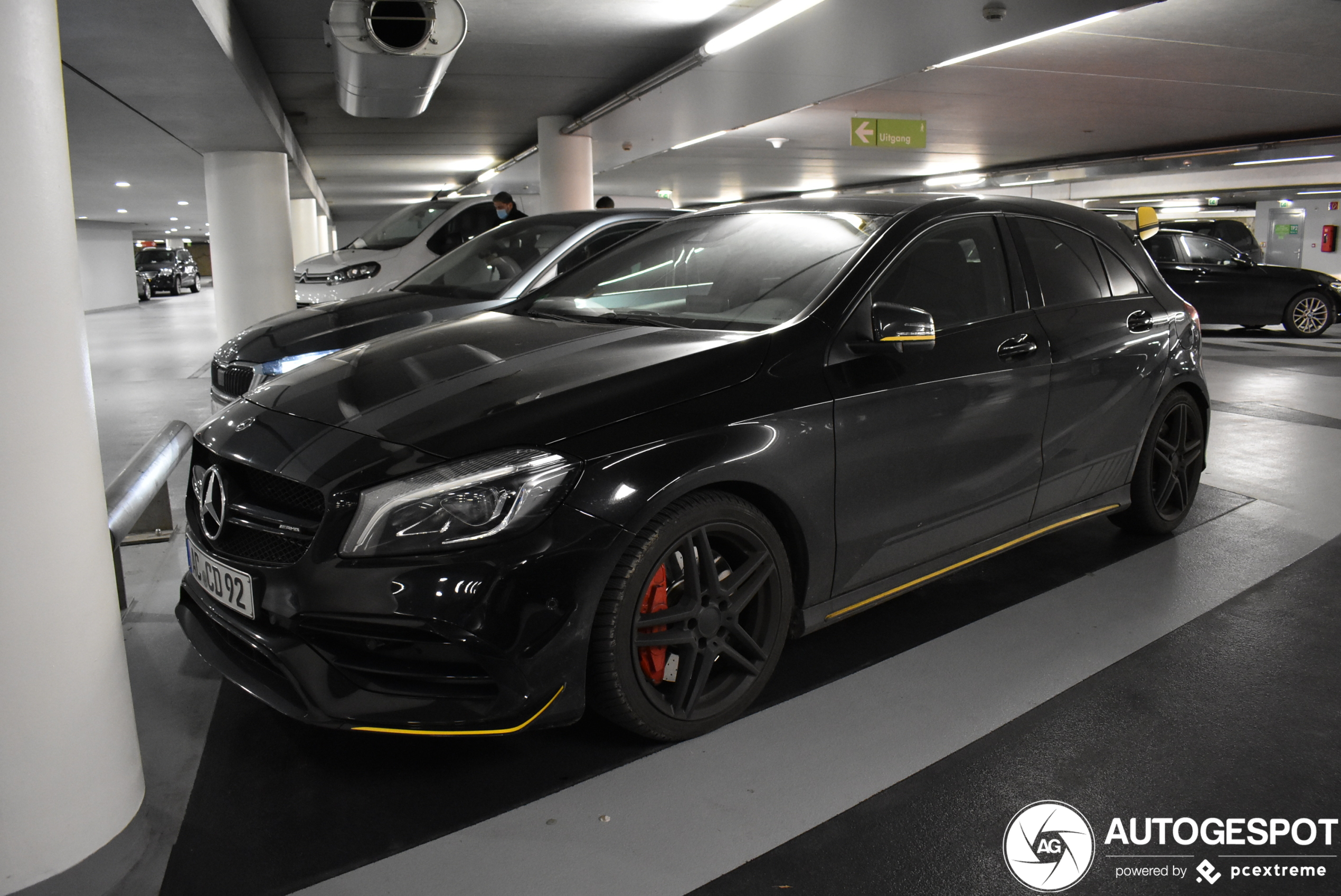 Mercedes-AMG A 45 W176 Yellow Night Edition