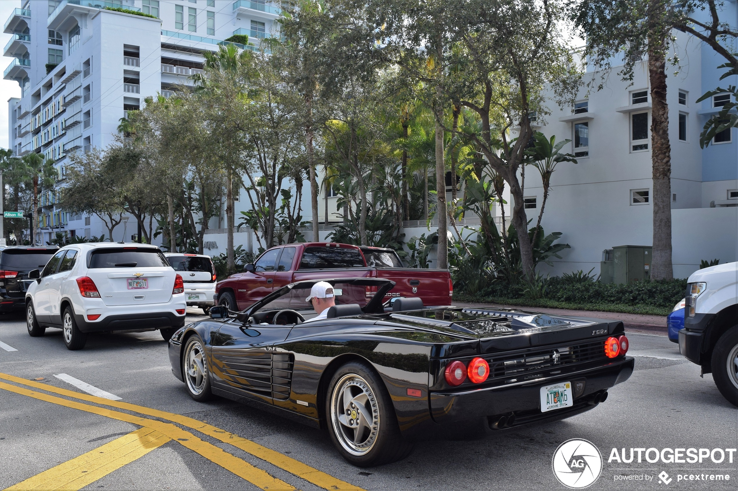 Ferrari F512M Spider is uber zeldzame cabrio