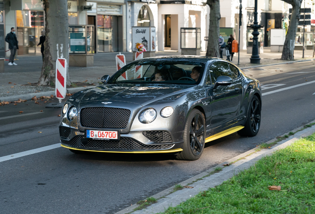 Bentley Continental GT Speed Black Edition 2016