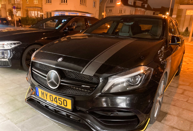 Mercedes-AMG A 45 W176 Yellow Night Edition