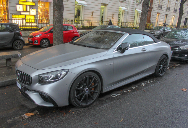 Mercedes-AMG S 63 Convertible A217 2018