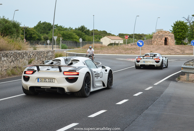 Porsche 918 Spyder Weissach Package