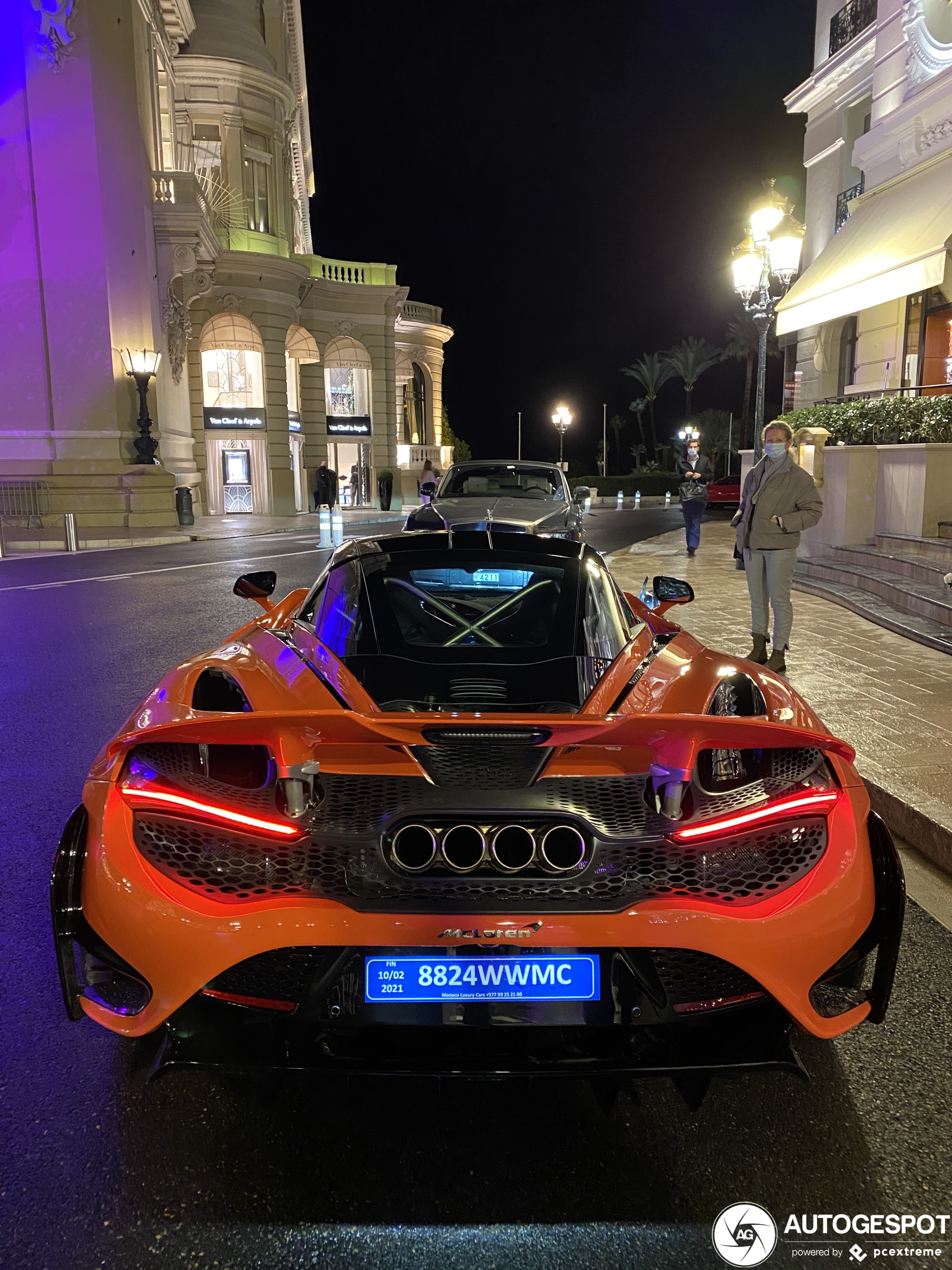 McLaren 765LT mag kerst vieren in Monaco