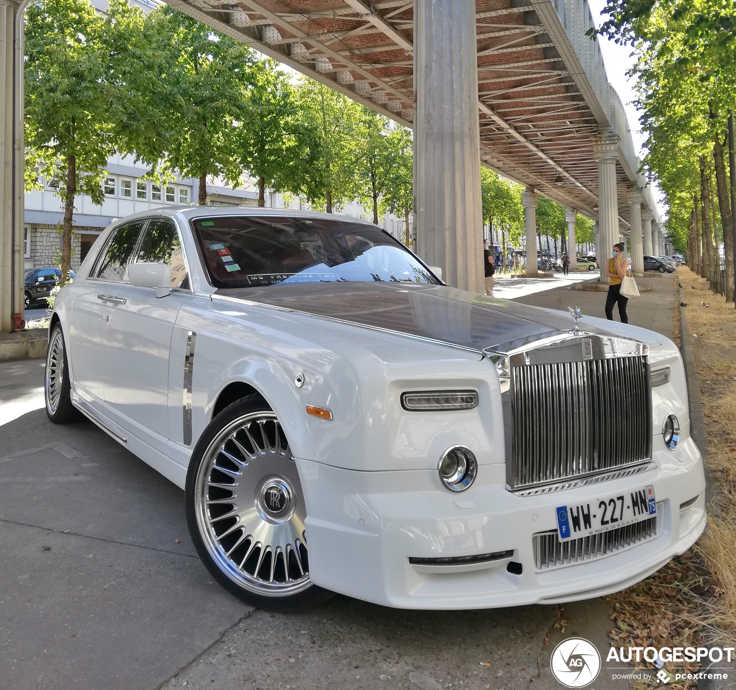 Rolls-Royce Phantom Mansory Conquistador is niet voor Parijs